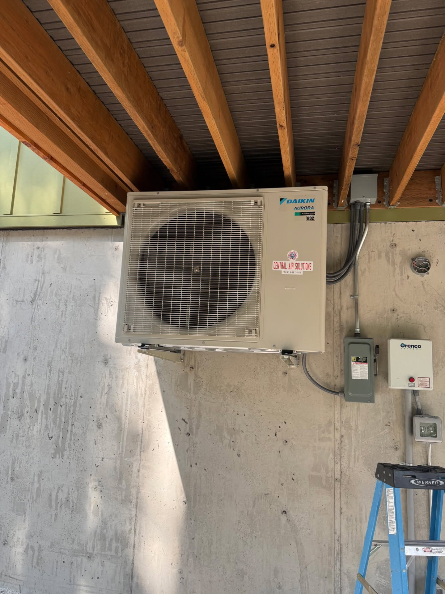 Daikin enhanced ductless system, Stevens Pass